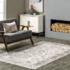 NuLOOM Bex Faded Stain-Resistant Machine Washable Area Rug -Decor Vista GUEST 84d36f42 0fb2 48f5 a487 1e9ba1b3422d