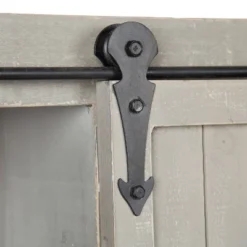 Decorative Wood Wall Storage Cabinet With 2 Sliding Barn Doors Rustic Gray - Kate & Laurel All Things Decor 11 Decorative Wood Wall Storage Cabinet With 2 Sliding Barn Doors Rustic Gray - Kate & Laurel All Things Decor -Decor Vista GUEST 85730f5d f6c3 4e46 a79c 0b77a320141b