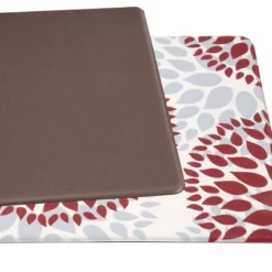 World Rug Gallery Modern Floral Circles Anti Fatigue Standing Mat -Decor Vista GUEST 879c4f9d 9d1d 459c 9465 6f5ea8a202b0