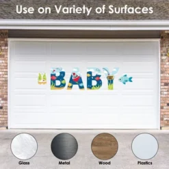 Big Dot Of Happiness Let's Go Fishing - Peel And Stick Fish Themed Baby Shower Standard Banner Wall Decals - Baby -Decor Vista GUEST 88a575a8 93f0 42fa 8b64 35665a676075