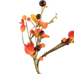 Northlight 5' X 6" Fall Harvest Berries And Leaves Twig Artificial Garland, Unlit -Decor Vista GUEST 8923724e 0359 417a b5fb 0437f5694552