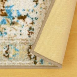 Distressed Medallion Traditional Border Indoor Area Rug Or Runner Rug By Blue Nile Mills -Decor Vista GUEST 89d5177d ca78 47cd af2b baf171f31e4a