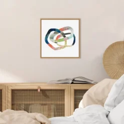 16" X 16" Allied I By PI Gallerie Framed Canvas Wall Art - Amanti Art -Decor Vista GUEST 8a460566 4068 4d8a 844e 4df3fccd18c7