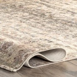 NuLOOM Lesley Handmade Flatweave Cotton Blend Distressed Vintage Area Rug -Decor Vista GUEST 8a555f81 aa7f 4559 8057 3fb6664eb19a