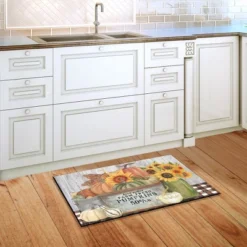 Farm Fresh Bushel Autumn Doormat Pumpkins Indoor Outdoor 30" X 18" Briarwood Lane -Decor Vista GUEST 8a65d690 7cef 4f9e 8e7b 18a564d69890