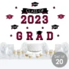 Big Dot Of Happiness Maroon Class Of 2023 Graduation Party Wall Decals Set Of 20 1 Big Dot Of Happiness Maroon Class Of 2023 Graduation Party Wall Decals Set Of 20 -Decor Vista GUEST 8ae5e23b 8975 42e1 bb9a 540d1bbcf3b8