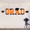 Big Dot Of Happiness Orange Graduation Party Decor - Vinyl Wall Decals - Grad -Decor Vista GUEST 8b8329a2 debc 4561 89d4 a8075d1c7527