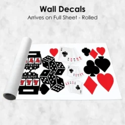 Big Dot Of Happiness Las Vegas - Peel And Stick Casino Party Vinyl Wall Art Stickers - Wall Decals - Set Of 20 -Decor Vista GUEST 8b8d7c0a 92d8 484b 981d ce66e9f75c5e