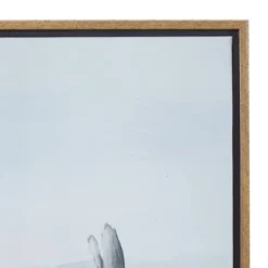 Modern Farmhouse Polystone Deer Framed Wall Art Gray - Olivia & May -Decor Vista GUEST 8be08946 7cca 41e1 bb4a 4379d8393a8e