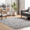 Nuloom Dottie Moroccan 4x6 Shag Indoor Area Rug For Living Room Bedroom Dining Room Nursery Kitchen, Grey/Ivory -Decor Vista GUEST 8bebf390 9662 4404 abae 36f8e88bd27f