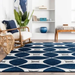 Nuloom Gabriela Trellis 4x6 Area Rug For Living Room Bedroom Dining Room Kitchen, Navy/White 16 Nuloom Gabriela Trellis 4x6 Area Rug For Living Room Bedroom Dining Room Kitchen, Navy/White -Decor Vista GUEST 8c0123c4 ec67 40f4 a60b 0b5086567497