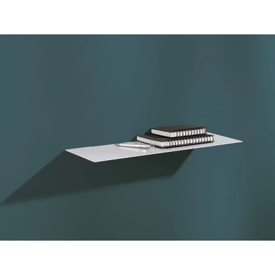 24" Dolle Katana Floating Metal Shelf White 4 24" Dolle Katana Floating Metal Shelf White - Image 2