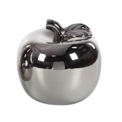Set Of 2 Modern Chic Dolomite Apple And Pear Sculpture Silver - Olivia & May 12 Set Of 2 Modern Chic Dolomite Apple And Pear Sculpture Silver - Olivia & May -Decor Vista GUEST 8e255e46 d793 4c14 b1c1 c879d8c19432