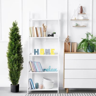 Forever Leaf 36" Cedar Boxwood In Black Pot (2 Pack), Indoor Artificial Plant For Home Decor 4 Forever Leaf 36" Cedar Boxwood In Black Pot (2 Pack), Indoor Artificial Plant For Home Decor - Image 2