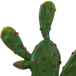 Northlight Real Touch™ Artificial Green And Red Potted Floral Cactus 9.5" -Decor Vista GUEST 935ad853 9f8a 49e1 bb6b de06a757d177