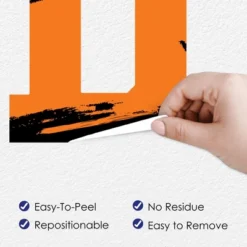 Big Dot Of Happiness Orange Graduation Party Decor - Vinyl Wall Decals - Grad -Decor Vista GUEST 93db0e87 0831 4b38 b80a 2c7f26fc8414