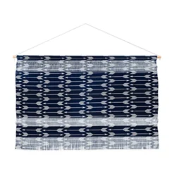 Little Arrow Design Co Arrows On Navy Wall Hanging Landscape Tapestries Black - Deny Designs -Decor Vista GUEST 94904efb e479 4429 a82f e391996cfd86