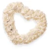 17" White Rose Heart Wreath - National Tree Company -Decor Vista GUEST 95d4427a 5fe3 4a0a bf65 9eabb4b346f9
