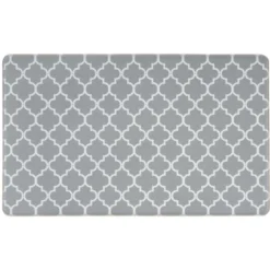 World Rug Gallery Modern Trellis Pattern Anti Fatigue Standing Mat -Decor Vista GUEST 9688dc06 0b96 4d98 9815 90d88f517f79