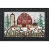 Barn In Snow Winter Doormat 30" X 18" Indoor Outdoor Briarwood Lane 1 Barn In Snow Winter Doormat 30" X 18" Indoor Outdoor Briarwood Lane -Decor Vista GUEST 9824f5ac 0ca9 4fb6 b0d3 ee37510113cf