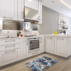 World Rug Gallery Modern Large Floral Anti Fatigue Standing Mat -Decor Vista GUEST 98b9b88c e542 4313 b752 68b407a4ac88