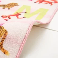 Eric Carle Alphabet Area Kids' Rug (4'11"x6'6") Pink - Home Dynamix -Decor Vista GUEST 996cbe18 f96b 4db5 a82f 614511703844
