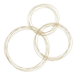 Metal Plate Overlapping Ring Wall Decor - CosmoLiving By Cosmopolitan -Decor Vista GUEST 9992b09c f2e0 4d6f 957f 6325aa22274e