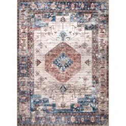 NuLOOM Eliza Machine Washable Traditional Medallion Area Rug 29 NuLOOM Eliza Machine Washable Traditional Medallion Area Rug -Decor Vista GUEST 9a201ce3 61e5 42aa 8b26 8cd10c50cecd