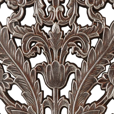 2pc Botanical Carved Wall Decor Panel Set Bronze - Madison Park 5 2pc Botanical Carved Wall Decor Panel Set Bronze - Madison Park - Image 3