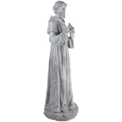 Northlight 28" St. Francis With Bird Outdoor Garden Statue -Decor Vista GUEST 9ad32089 af5a 485b 8970 6c591b044c03