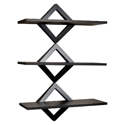 40" X 27.5" Three Tier Diamonds Shelving System - Danya B. 5 40" X 27.5" Three Tier Diamonds Shelving System - Danya B. - Image 3