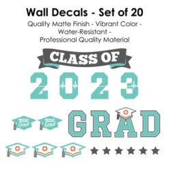 Big Dot Of Happiness Medical School Class Of 2023 Graduation Party Wall Decals Set Of 20 -Decor Vista GUEST 9baa3dd6 0559 405e b712 d19e91fa9c36