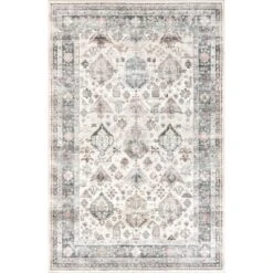 NuLOOM Bex Faded Stain-Resistant Machine Washable Area Rug 23 NuLOOM Bex Faded Stain-Resistant Machine Washable Area Rug -Decor Vista GUEST 9d52145b 5ca1 48f0 abfe a789d26a9915