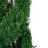 Northlight Real Touch™ Artificial Pre-Lit Cedar Double Spiral Topiary Tree, Clear Lights 4.5' -Decor Vista GUEST 9d8b8773 3d8f 4b24 9f6b e88cb8ac39eb