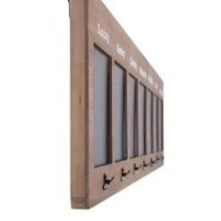 Multi-Functional Wall Memo Board With Chalkboard And Metal Clips Brown - StyleCraft -Decor Vista GUEST 9dee6854 4636 4a1a 97a3 715d409bd22f