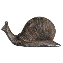 Storied Home Cast Metal Snail Accent Décor, Rust -Decor Vista GUEST 9e00d8f7 9ffd 4119 9213 a479355d11d5