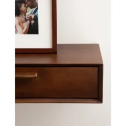 Kate & Laurel All Things Decor 30"x9"x6" McCutcheon Floating Shelf Walnut Brown -Decor Vista GUEST a02cacd9 476d 498c b9b4 e7b61a0c58b7