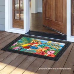 5 O'Clock Paradise Summer Doormat Drinks Nautical Indoor Outdoor 30" X 18" Briarwood Lane -Decor Vista GUEST a07ed5de c445 422a a060 1d2994ff48f9