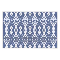 Sussexhome Hairband Collection Cotton Heavy Duty Low Pile Area Rug , 2' X 3' -Decor Vista GUEST a09dd2c2 0278 4168 b8c5 1c4388ec352e