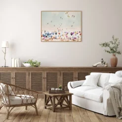 Ventura Beach By Krista Broadway Framed Canvas Wall Art Print - Amanti Art -Decor Vista GUEST a0f4775b 3e0d 40c8 aa37 d4a8ad1bcb46