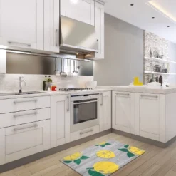 World Rug Gallery Lemon Pattern Anti Fatigue Standing Mat -Decor Vista GUEST a1906f28 898e 4abd 868f 86afa555d3b4