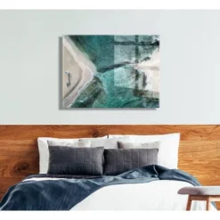 23" X 31" Poipu Beach Kauai By Rachel Dowd Floating Acrylic Unframed Wall Canvas - Kate & Laurel All Things Decor -Decor Vista GUEST a31cae62 15ff 4d93 8d9b 1d67836adea8