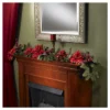 60" Poinsettia & Berry Garland - Nearly Natural -Decor Vista GUEST a405f8c2 8d9d 4a4e 847f 184683eb38a1