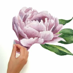 Large Peony Peel And Stick Giant Wall Decal - RoomMates -Decor Vista GUEST a4836964 0158 4c68 a0fe cdd3717637e1