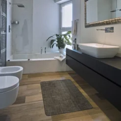 World Rug Gallery Textured Beige Anti-fatigue Mat -Decor Vista GUEST a5365254 bb22 44c2 9eee 628e83f81518