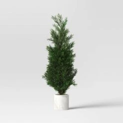 Artificial Plant Shimmer Pine Tree - Threshold™ -Decor Vista GUEST a6be6124 c1f6 44fd bc61 da764b9f8010