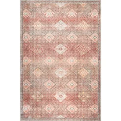 NuLOOM Serenity Machine Washable Diamond Trellis Area Rug -Decor Vista GUEST a7358e56 ba22 4211 9a8e 77dbbfdb53fc