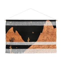 Alisa Galitsyna A Night In The Desert Fiber Wall Hanging - Society6 -Decor Vista GUEST a739132f bc55 4a77 b8a4 3045ac1fae62