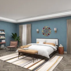 Metal Sunburst Wall Decor With Square Panel Accent Brown - Olivia & May -Decor Vista GUEST a9a494a5 af95 4334 b3d3 4c0952e186cc