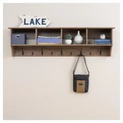Douglas 60" Hanging Entryway Shelf - Prepac -Decor Vista GUEST aa569396 8d5e 47ac 9a74 d88d290cfb26